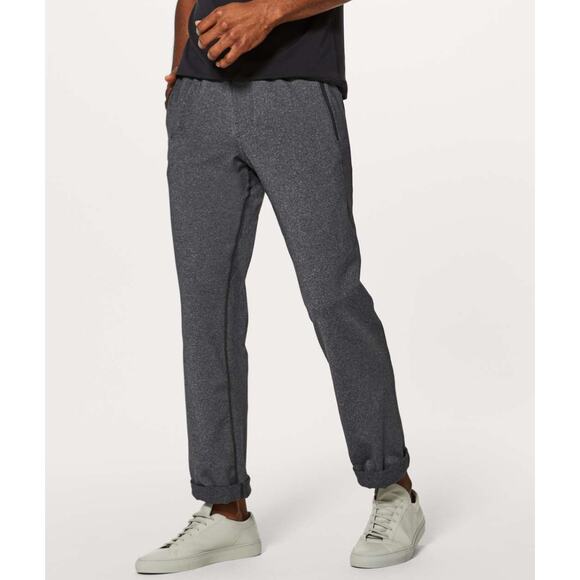 Lululemon Men's Discipline Pant Heathered Black Size Medium - Picture 1 of 7